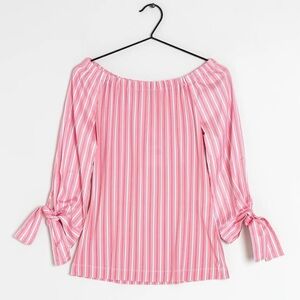 NWOT Marc Cain Striped Blouse